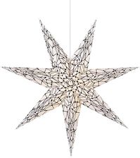 Zdjęcie Markslojd Lampa Wisząca Karla E14 Biały Czarny (704876) - Poznań