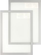 RAMKA INFORMACYJNA A4 SREBRNA DURAFRAME SAMOPRZYLEPNA - 2SZT. W OP.
