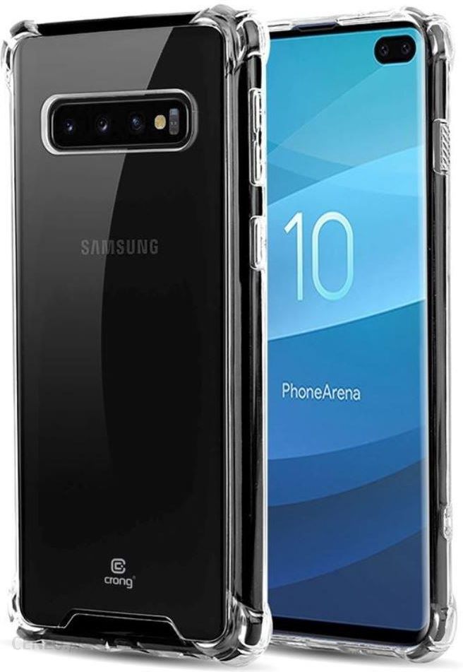 Crong Hybrid Protect Cover Etui Samsung Galaxy S10 Przezroczysty Etui Na Telefon Ceny I Opinie Ceneo Pl