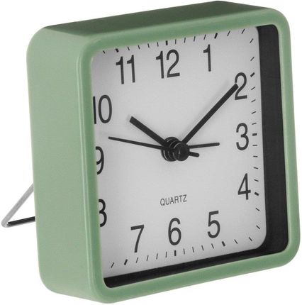 Atmosphera Cichy Zegar Stołowy Budzik Quartz Zielony (158172Green)