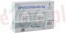 Vetexpert Cpv/ Ccv/ Giardia Ag 2 Testy (Diagnostyka Parwo Korona Lamblie)