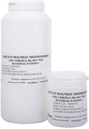 Jfarm Sól Gorzka (Siarczan Magnezu) 1Kg