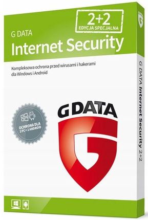 G Data Kod aktywacyjny Internet Security 2019 2+2 20M