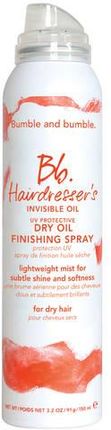 BUMBLE AND BUMBLE Hairdresser's Invisible Oil Spray z suchym olejkiem Ochrona UV 150ml