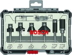 Zdjęcie Bosch zestaw frezów do wykańczania i obróbki krawędzi 6 szt. 2607017468 - Gdańsk