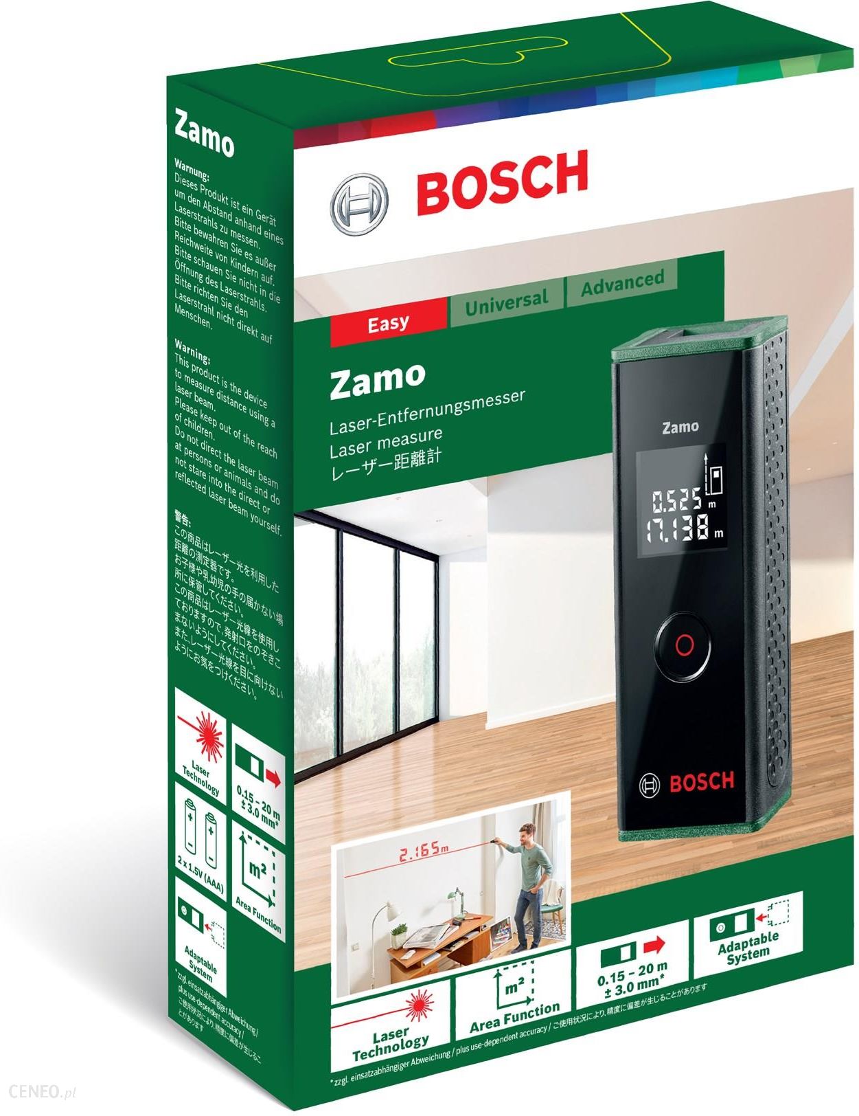 Bosch Zamo gigital lasermätare, 0603672700