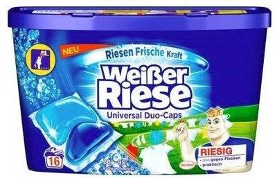 Weisser Riese Duo-Caps Uniwersal Pudełko 320g 16 prań