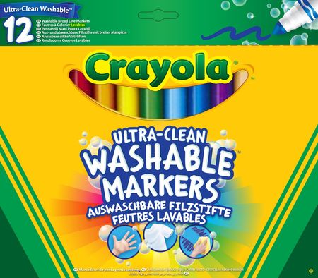 Flamastry Spieralne 12 Kolorów Crayola