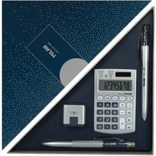 Zdjęcie Milan Zestaw Upominkowy Silver Granat 08737 - Pobiedziska