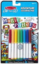 Zdjęcie Melissa And Doug Przygoda Kolorowanka Z Pisakami Magiczne Wzorki - Twardogóra
