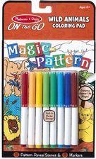 Zdjęcie Melissa And Doug Dzikie Zwierzątka Kolorowanka Z Pisakami Magiczne Wzorki - Sulmierzyce