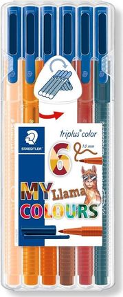 Flamastry Triplus My Llama 1 Mm 6 Kolorów