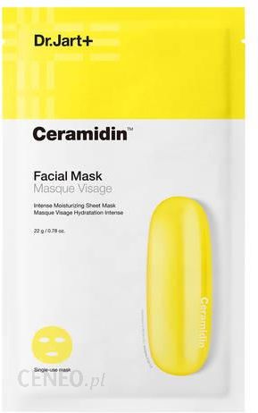 DR.JART+ Ceramidin Facial Sheet Mask Nawilżająca maska do twarzy w płachcie 22g