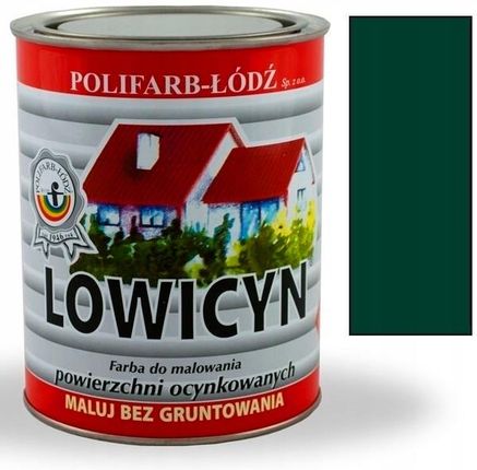 Polifarb-Łódź Lowicyn Zielony Ciemny Mat 10L