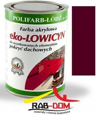 Farba Polifarb-Łódź Eko Lowicyn Farba Dach Ocynk Czerwony W 5L