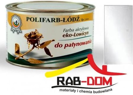 Polifarb-Łódź Eko Lowicyn Patyna 0,4L Srebrna