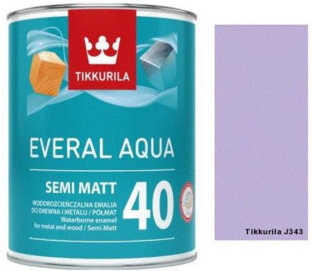 Tikkurila Everal Aqua Semi Matt J343 0,9L