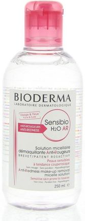 BIODERMA SENSIBIO H2O AR Płyn micelarny do skóry z problemami naczynkowymi 250 ml