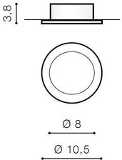 Zdjęcie Azzardo Ibiza Czarna Do Zabudowy Az3532 - Kościan