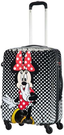 Średnia walizka SAMSONITE AT Disney Legends 64479 Minnie Mouse Polka Dot - multikolor