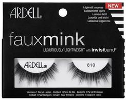 Zdjęcie ARDELL Faux mink lashes Sztuczne rzęsy na pasku 810 Black - Mrocza
