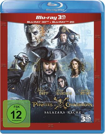 Pirates of the Caribbean: Dead Men Tell No Tales (Piraci z Karaibów: Zemsta Salazara) (Disney) [Blu-Ray 3D]+[Blu-Ray]