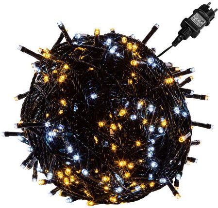 Lampki świąteczne 5 m - ciepła / zimna biała 50 LED