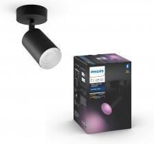 PHILIPS HUE White and color ambiance Fugato czarny 5063130P7