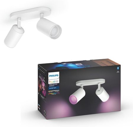 PHILIPS HUE White and color ambiance Fugato biały 5063231P7