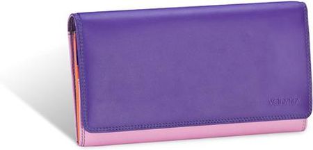 Duży portfel damski Valentini Colors 272 - Fioletowy