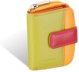 Mały kolorowy portfel Valentini Colors - Czerwony