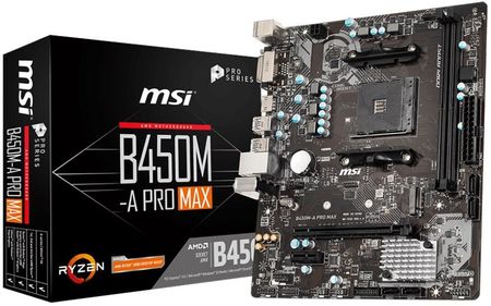 MSI B450M-A PRO MAX DDR4