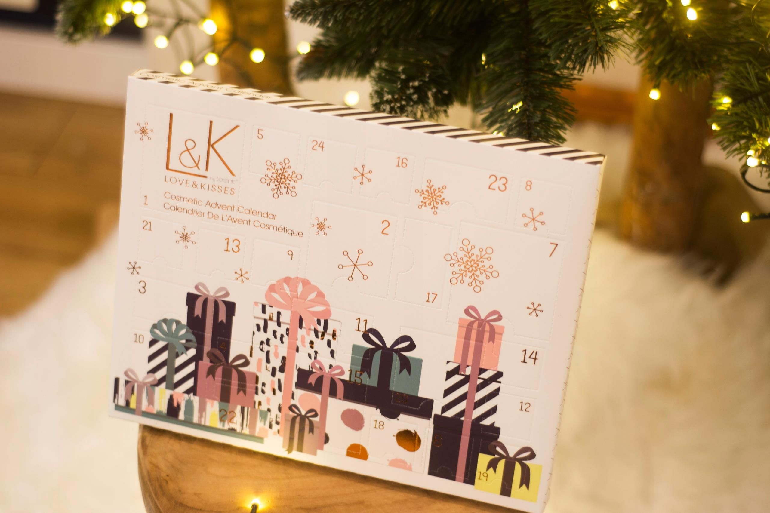 Technic Love & Kisses Cosmetic Advent Calendar Kalendarz Adwentowy Z Kosmetykami