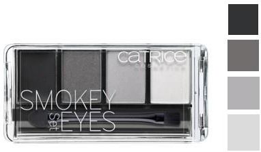 Catrice Cosmetics Smokey Eyes Set Paleta 4 Cieni Do Powiek 010 Smoking Area 7,45g