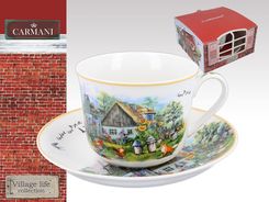 Zdjęcie Carmani Filiżanka Ze Spodkiem Wiejska Zagroda - Barczewo