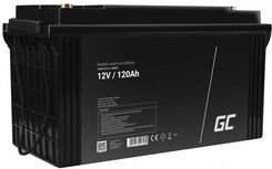Green Cell Bezobsługowy akumulator AGM VRLA 12V 120Ah (AGM31) - dobre Baterie do zasilaczy awaryjnych UPS