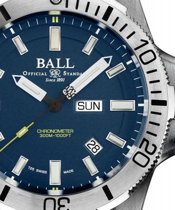 Ball Engineer Hydrocarbon Submarine Warfare Automatic Chronometer DM2276A-S2CJ-BE