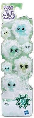 Hasbro Littlest Pet Shop - Arktyczni przyjaciele 7-Pak Zielony E5490