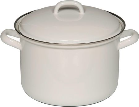 Riess Garnek 4,5L Biały Classic