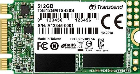 Transcend 430S 512GB M.2 (TS512GMTS430S)
