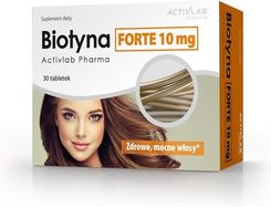 Zdjęcie Activlab Pharma Biotyna Forte 10mg 30kaps. - Baranów Sandomierski