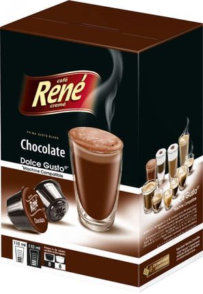 René Kapsułki Chocolate Ekspresu Do Kawy Dolce Gusto 16Szt