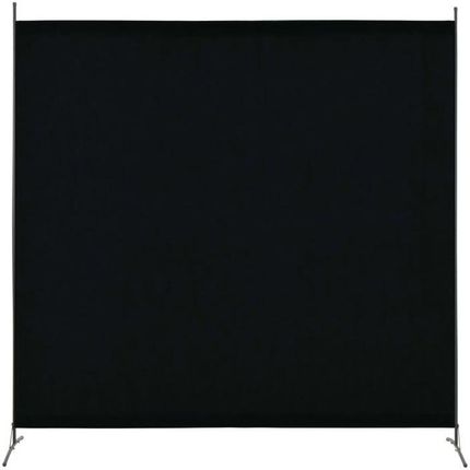 Gstore Parawan 1-Panelowy, Czarny, 175 X 180 Cm (Gs280266)