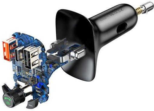 Baseus Transmiter FM CCTM-B01 - zdjęcie 8 Baseus Transmiter FM CCTM-B01