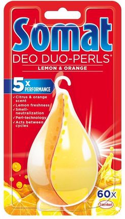 Somat Odświeżacz Do Zmywarki Deo Pearls Lemon 60 Myć