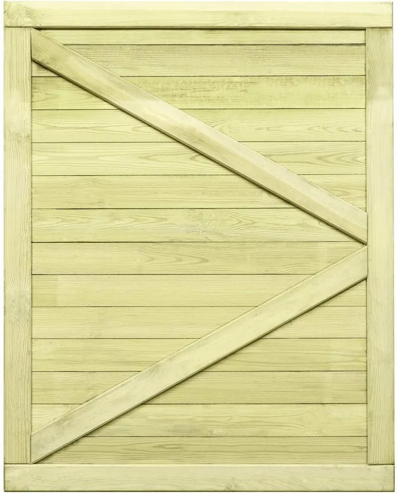 vidaXL Furtka Ogrodowa Impregnowane Drewno Sosnowe Fsc 125X100cm - zdjęcie 3 vidaXL Furtka Ogrodowa Impregnowane Drewno Sosnowe Fsc 125X100cm