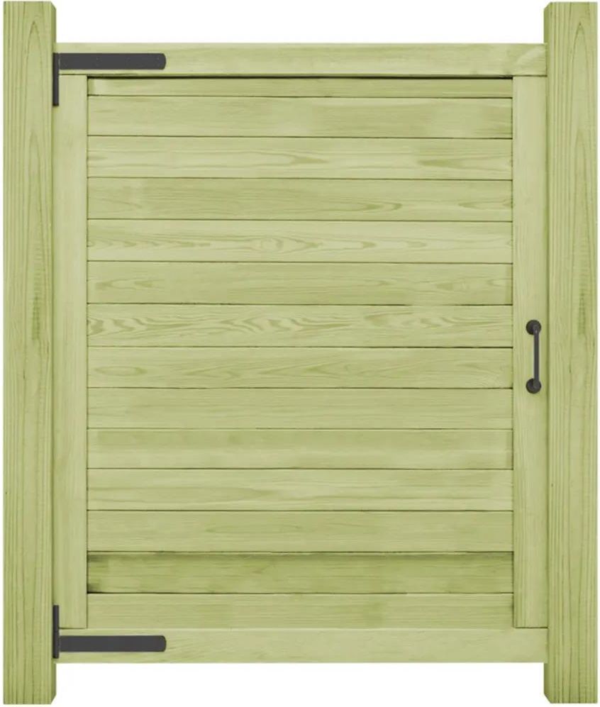 vidaXL Furtka Ogrodowa Impregnowane Drewno Sosnowe Fsc 125X100cm - zdjęcie 4 vidaXL Furtka Ogrodowa Impregnowane Drewno Sosnowe Fsc 125X100cm