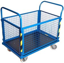 Wózek Platformowy Z Siatką  400 Kg Romek Ii T-135/1/A