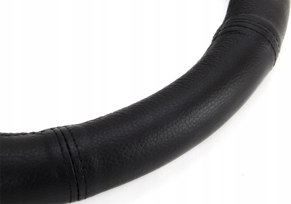 Pokrowiec na kierownice nakładka L 39-41cm skóra - zdjęcie 3 Pokrowiec na kierownice nakładka L 39-41cm skóra