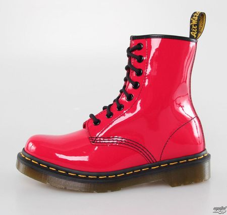 Docs martens shop rouge